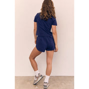 Blank Lab - The Cropped Tee | Navy