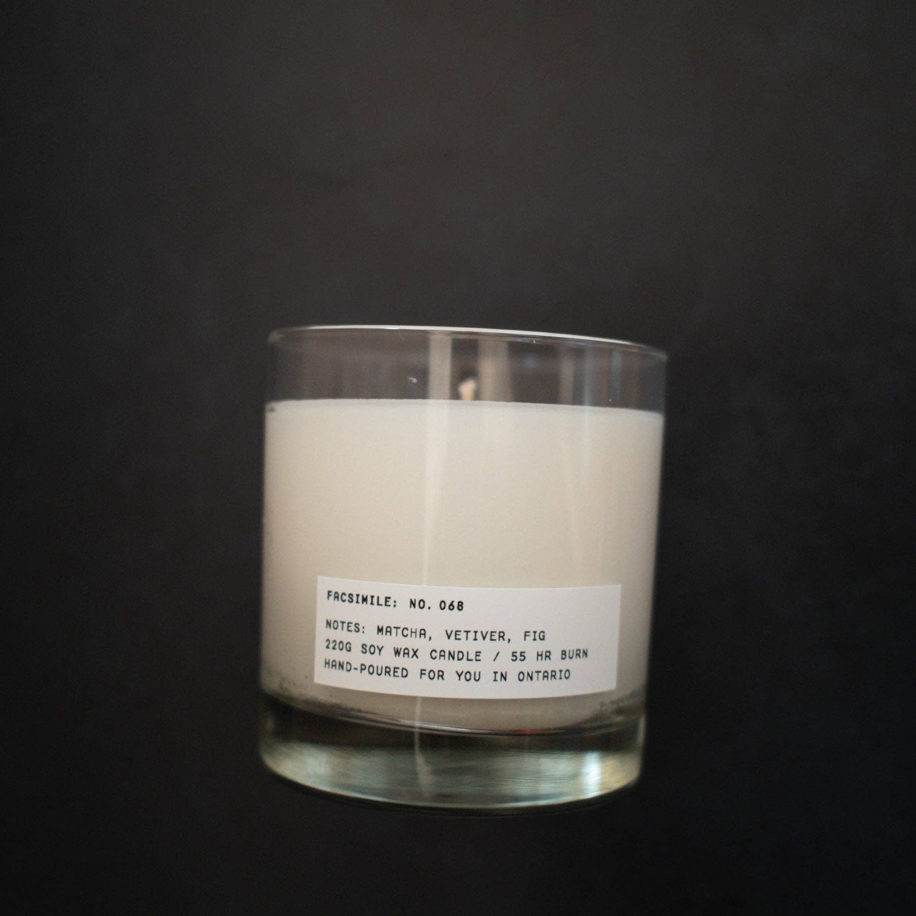 FACSIMILE - No. 068: Matcha, Vetiver, Fig