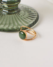 Gem & Blue - Lasso Ring | Jade