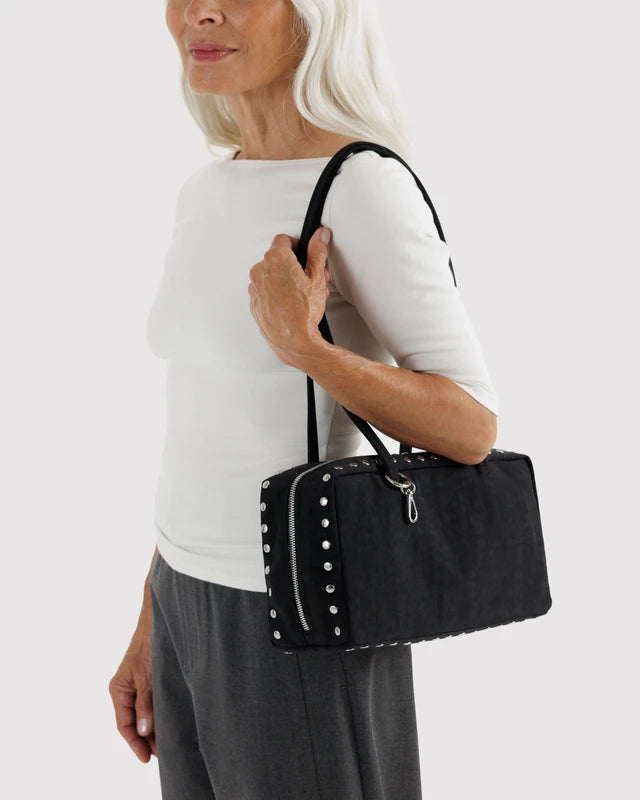 Baggu - Nylon Bowler Bag | Studs