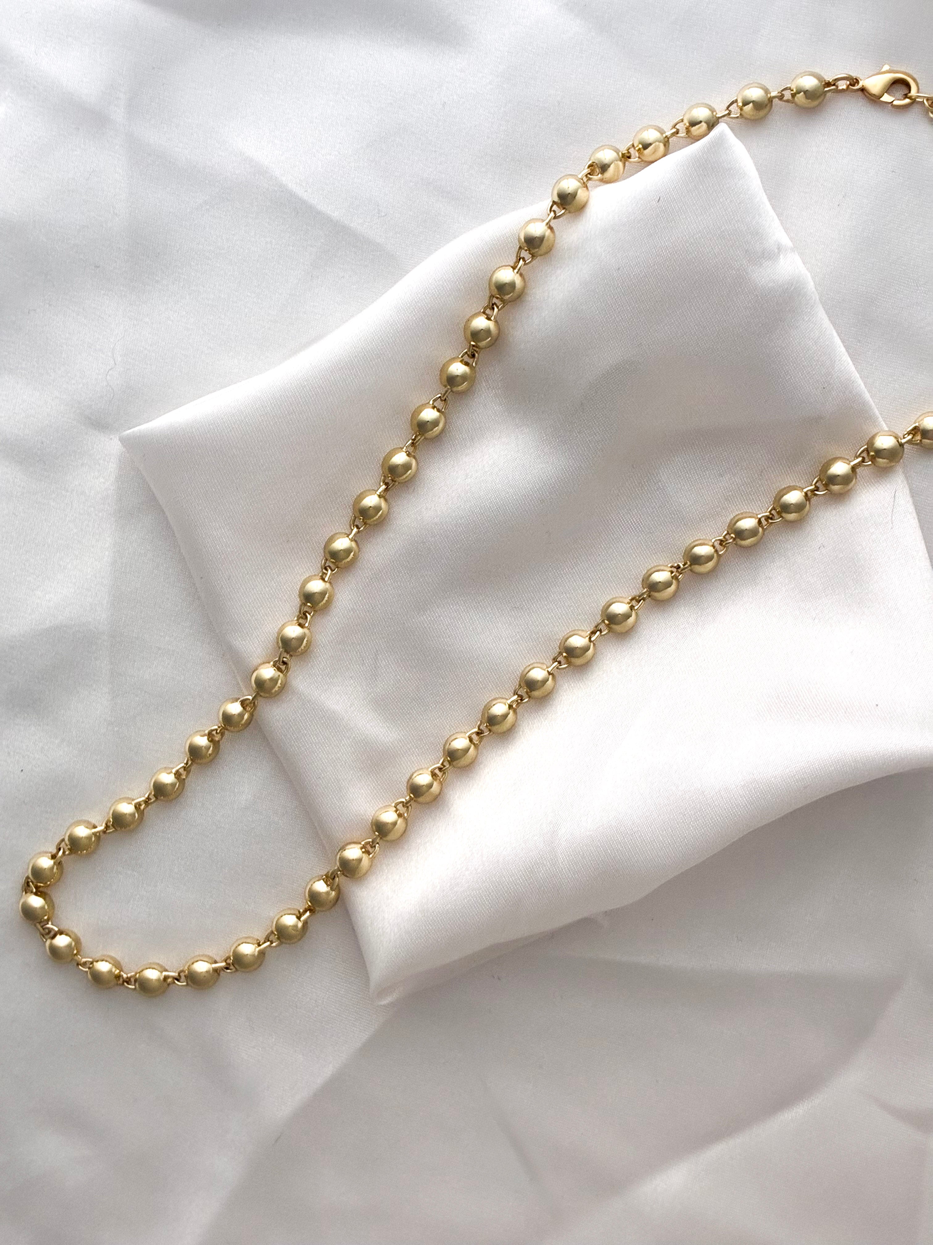 Made Community - Chunky Ball Chain Layering Necklace