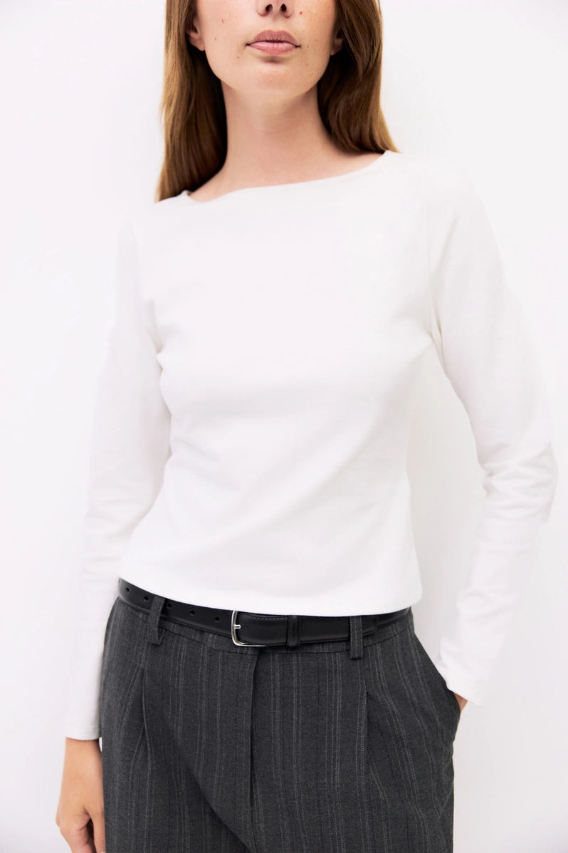 Mod Ref - The Martina Top | White