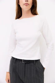 Mod Ref - The Martina Top | White