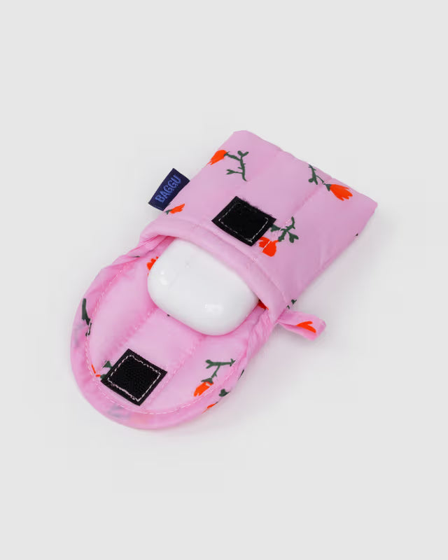 Baggu - Puffy Earbuds Case | Painted Wildflower
