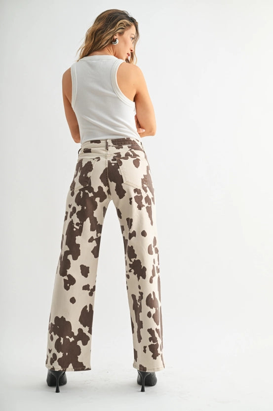 Just Black Denim - Longer Length Wide Leg | Cow