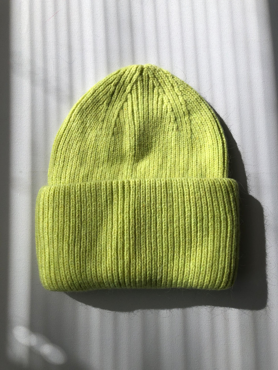 Billy Bamboo - Royal Angora Beanie | Neo Yellow