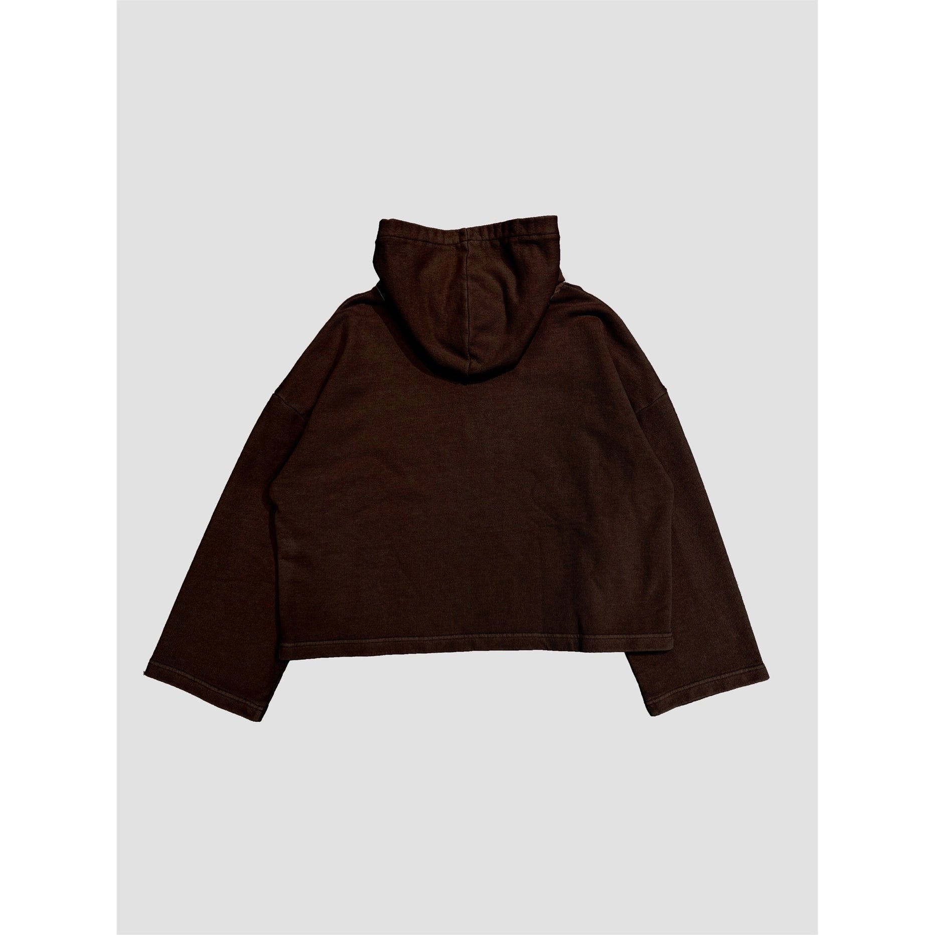 Blank Lab - Oversized Cotton Terry Hoodie | Mocha Mousse