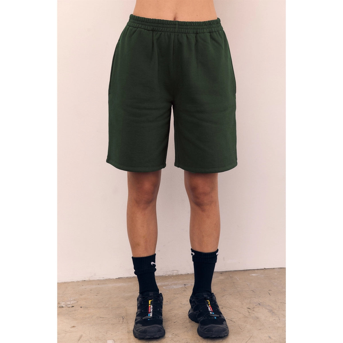 Blank Lab - Fleece Shorts | Deep Green