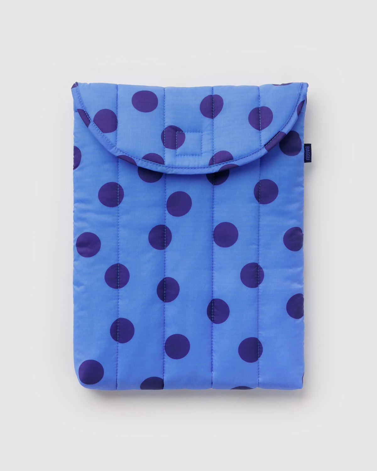 Baggu - Puffy Laptop Sleeve 13"/14" | Blue Polka Dot