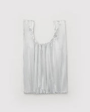 Baggu - Pleated Baggu | Chrome Metallic