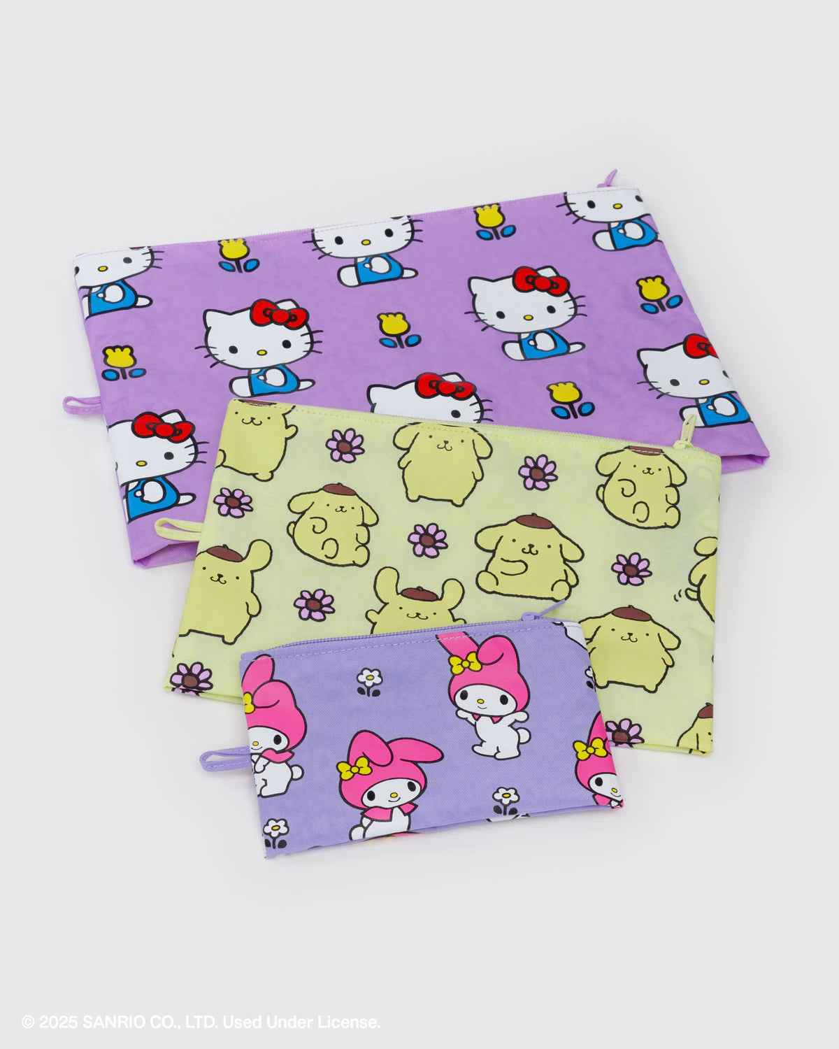 Baggu - Go Pouch Set | Hello Kitty and Friends Florals