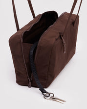 Baggu - Nylon Bowler Bag | Coffee