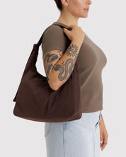 Baggu - Nylon Shoulder Bag | Coffee