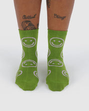 Baggu - Crew Sock | Pear Happy