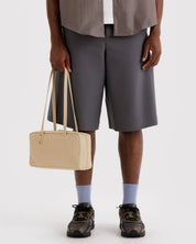 Baggu - Nylon Bowler Bag | Custard