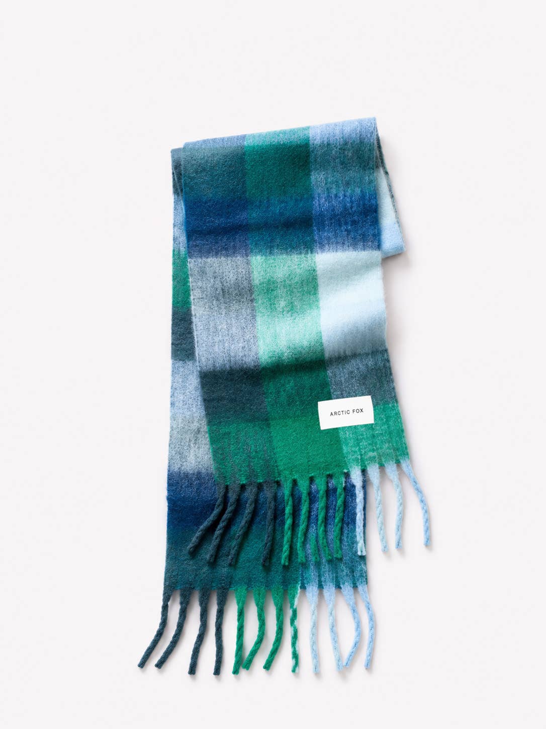 Arctic Fox & Co. - The Reykjavik Scarf | Emerald Check