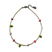CÉLAÉL - Handmade Czech Glass Freshwater Pearl Necklace