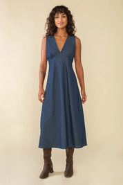 NLT - Carson Denim Midi Dress