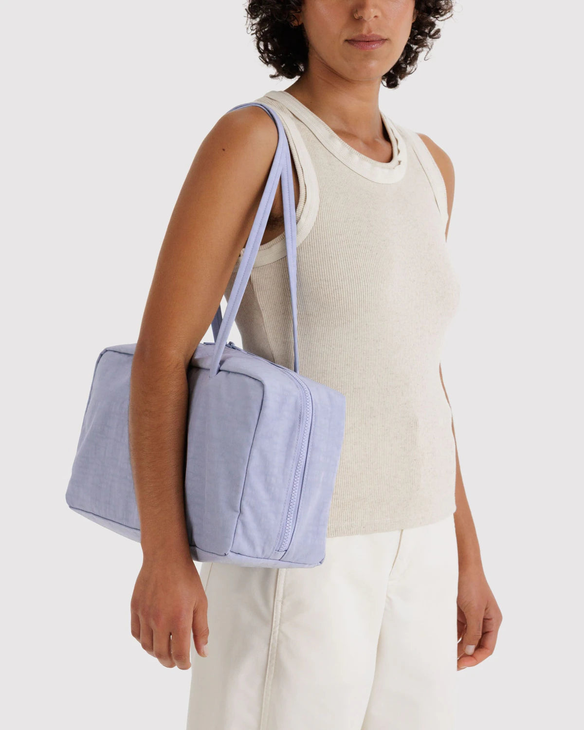 Baggu - Medium Nylon Bowler Bag | Mist