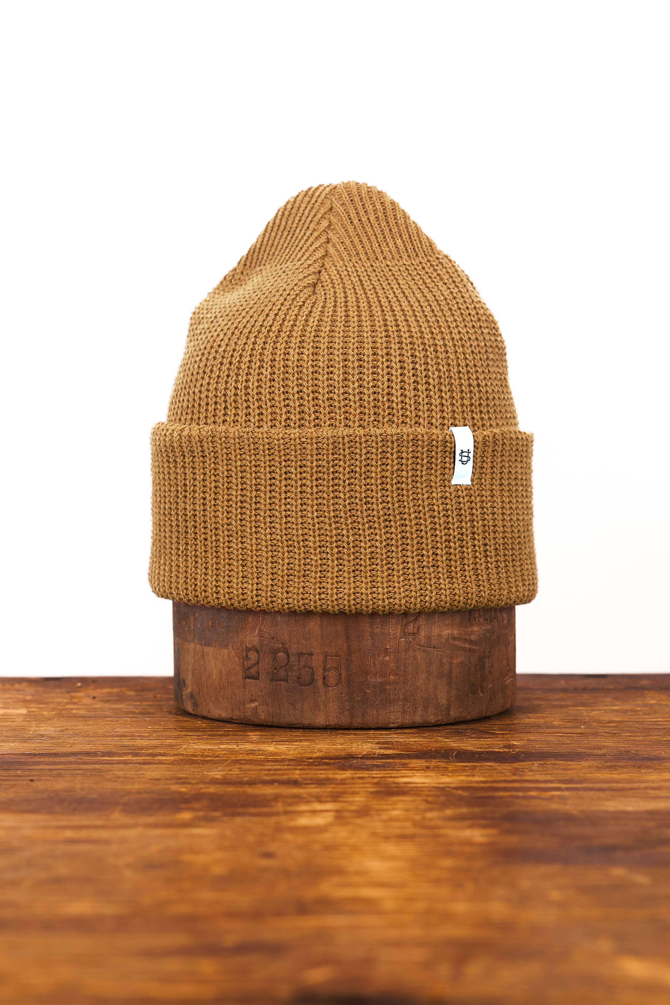 Upstate Stock -  Upcycled Cotton Watchcap | Dark Goldenrod