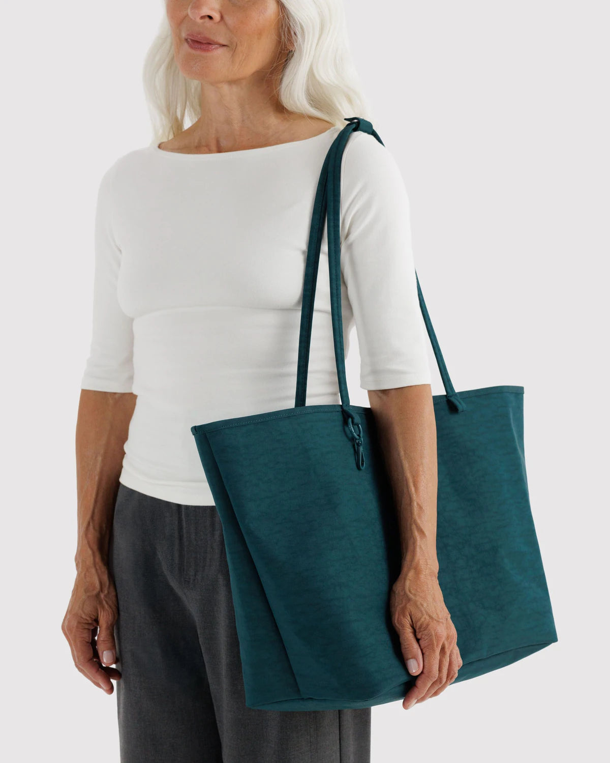 Baggu - Large Nylon Reversible Tote | Deep Sea Mix