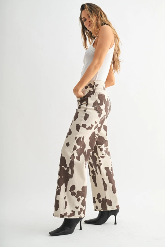Just Black Denim - Longer Length Wide Leg | Cow