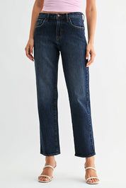 Just Black Denim - Easy Straight Jean | Dark Denim