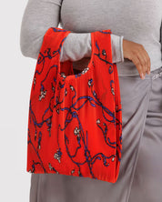 Baggu - Pleated Baggu | Red Snapdragon