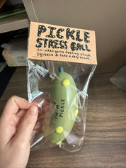 People I've Loved - Pickle Stress Ball Keychain