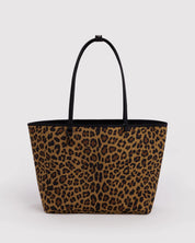 Baggu - Large Nylon Reversible Tote | Leopard Mix