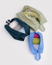 Baggu - 3D Zip Set | Lagoon Mix