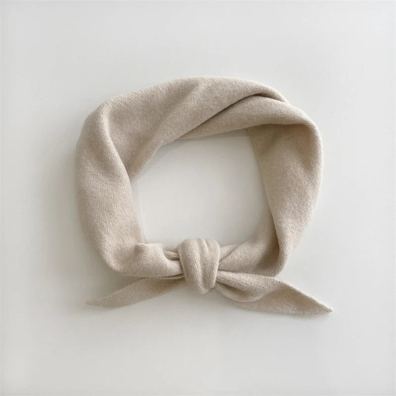 Billy Bamboo - Fuzzy Wool Cravat Scarf | Oatmeal
