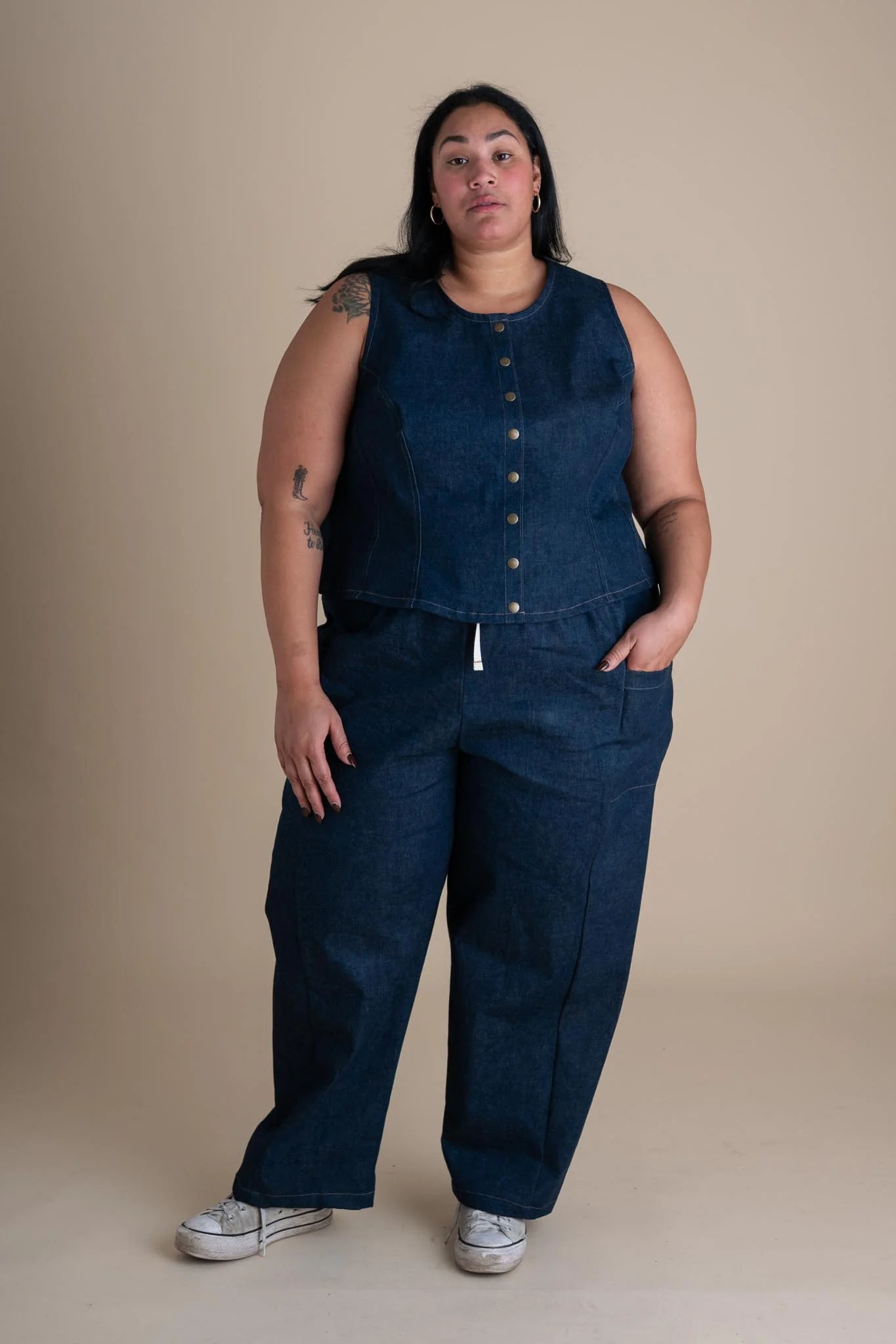 Conscious Clothing - Katherine Vest | Cone Denim