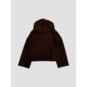 Blank Lab - Oversized Cotton Terry Hoodie | Mocha Mousse