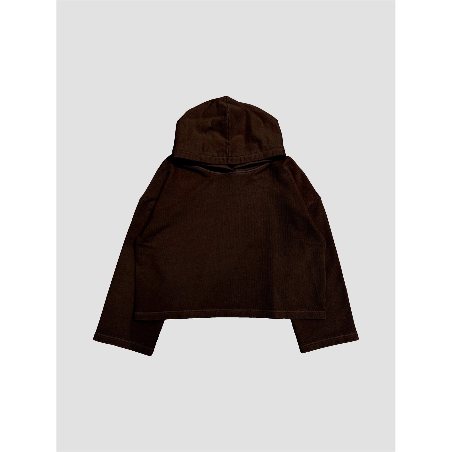 Blank Lab - Oversized Cotton Terry Hoodie | Mocha Mousse