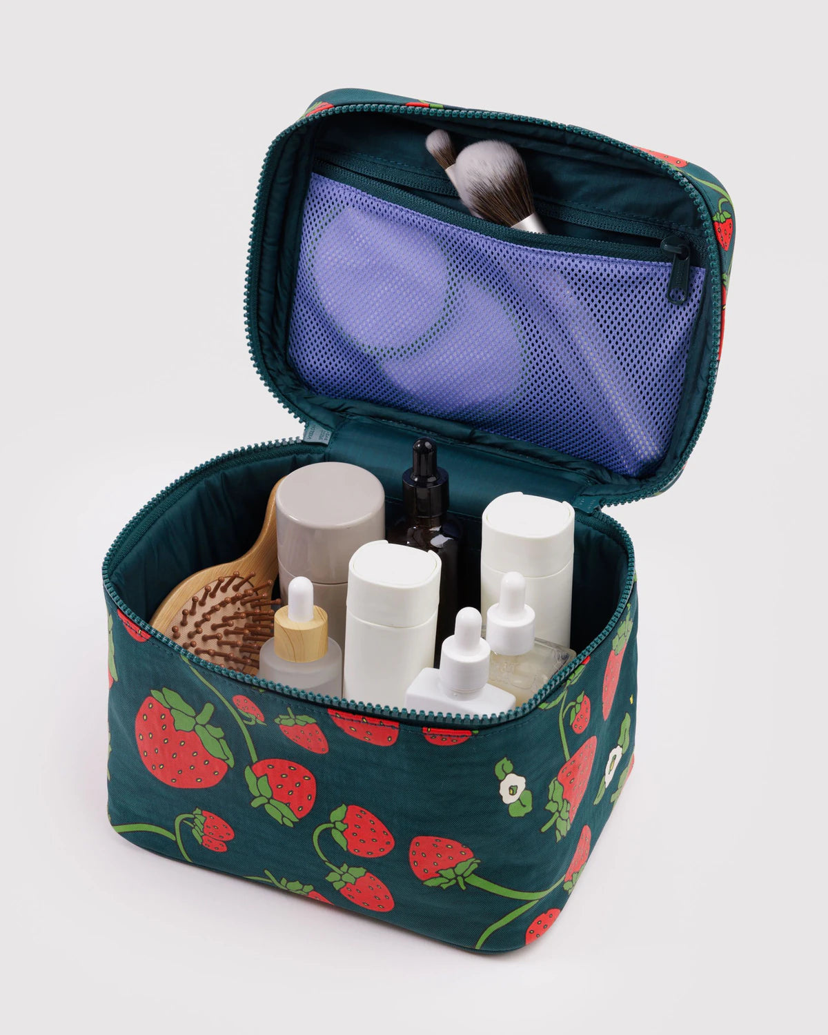 Baggu - Large Cosmetic Case | Strawberry Blossom