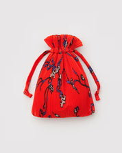 Baggu - Pleated Baggu | Red Snapdragon