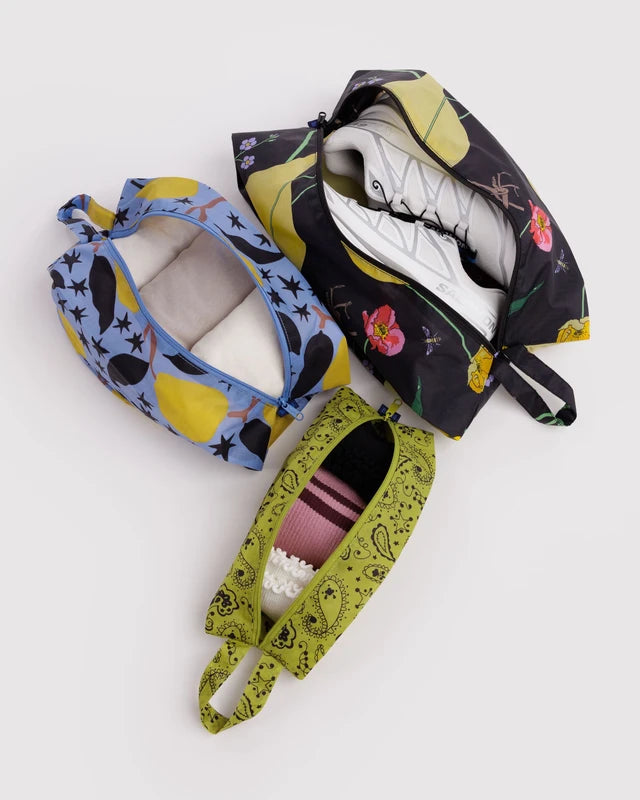 Baggu - 3D Zip Set | Winter Orchard