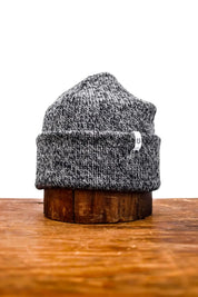 Upstate Stock - Upcycled Wool Ragg Beanie | Charcoal Melange