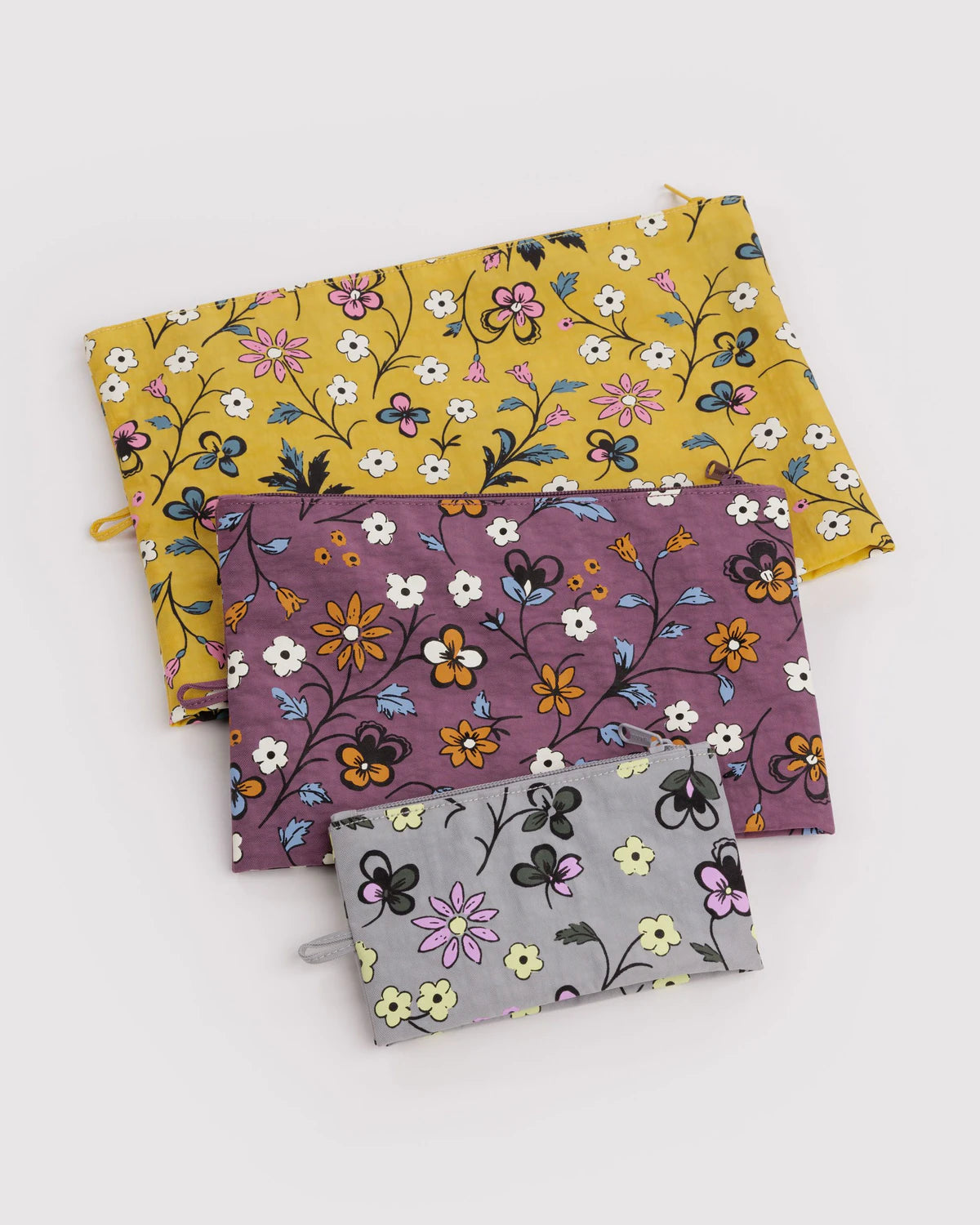 Baggu - Go Pouch Set | Wildwood Mix