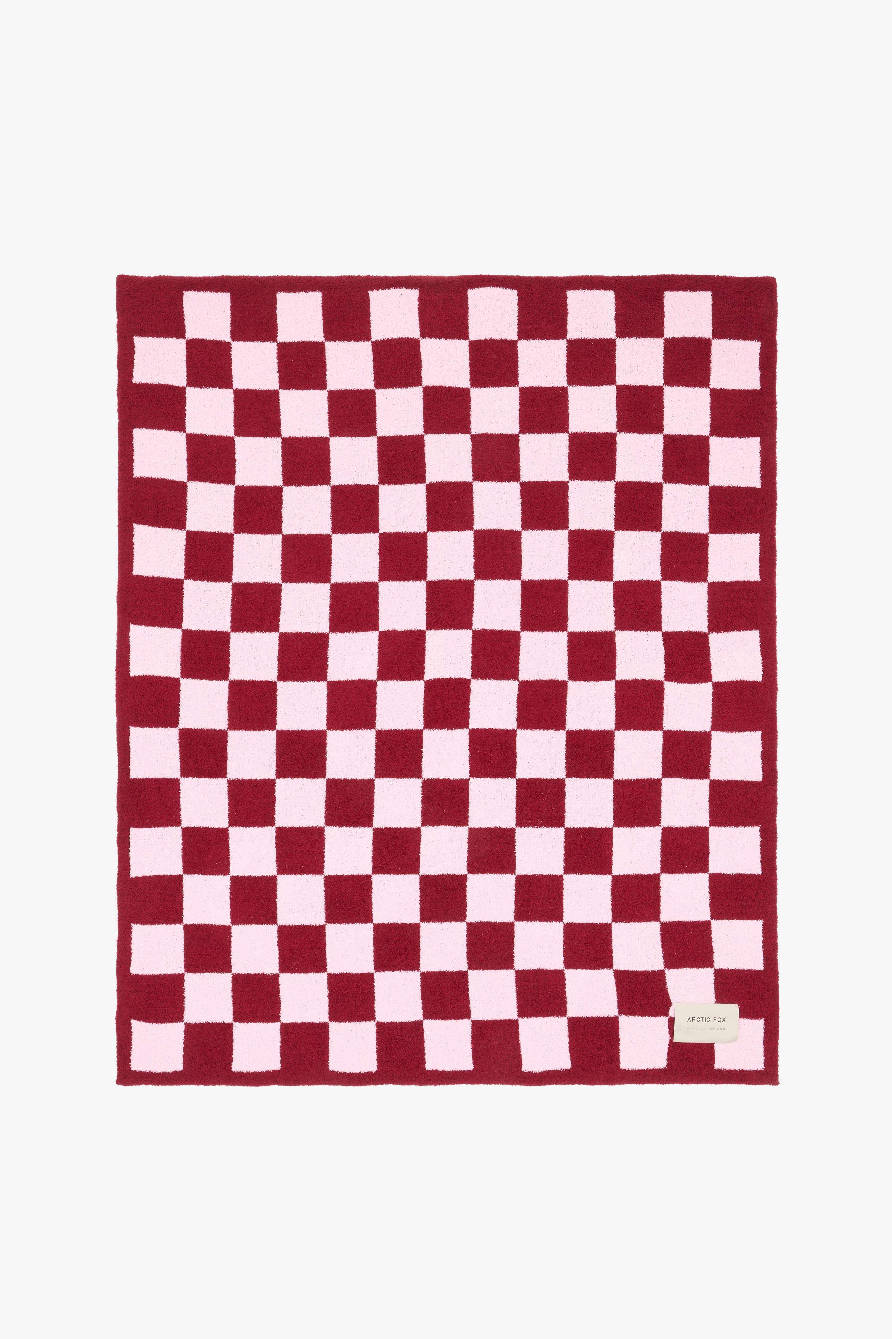 Arctic Fox & Co. - The Teddy Throw | Pink Check