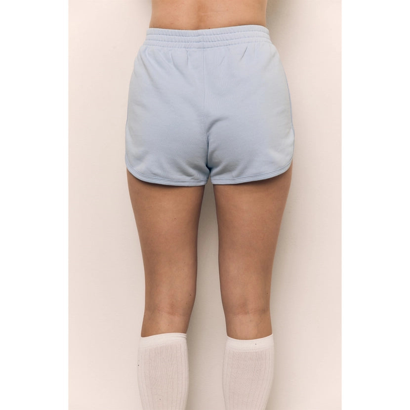 Blank Lab - Organic Cotton Terry Dolphin Shorts | Pale Blue