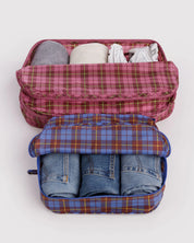 Baggu - Large Packing Cube Set | Check Mix