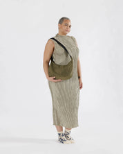 Baggu - Medium Nylon Crescent Bag | Seaweed