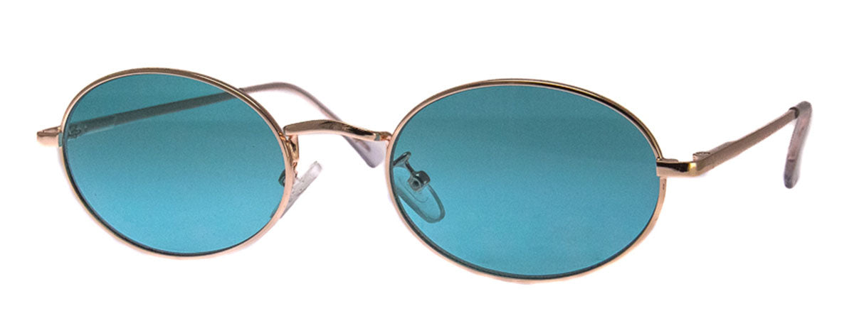 AJ Morgan - Preston Sunnies | Gold/Blue