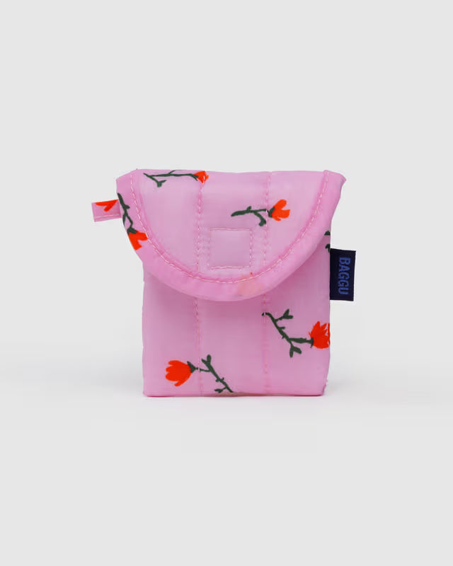 Baggu - Puffy Earbuds Case | Painted Wildflower