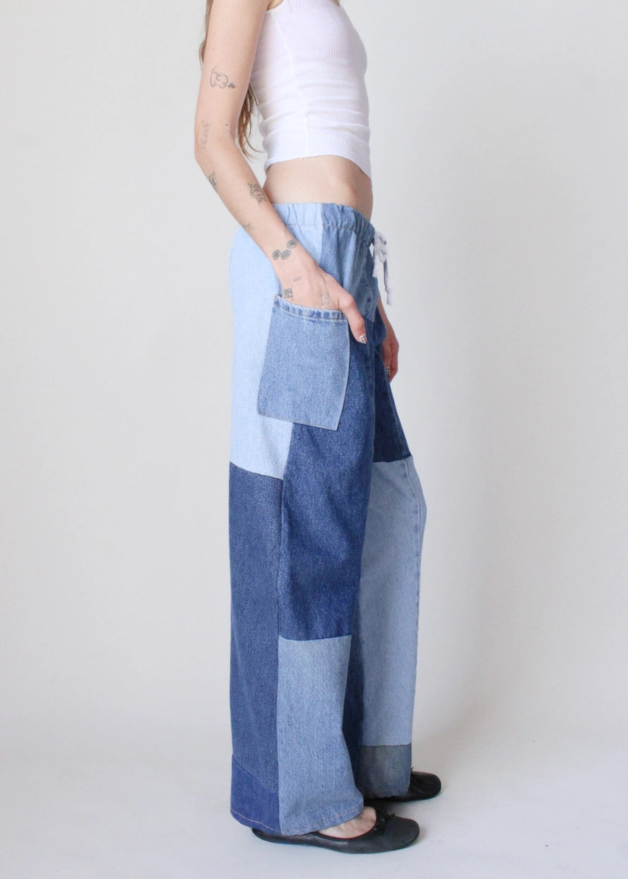 American Recycled Clothing - Denim Eco Pants