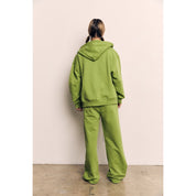 Blank Lab - Organic Cotton Terry Wide Pants | Peridot