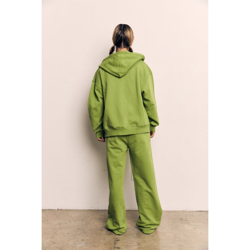 Blank Lab - Organic Cotton Terry Wide Pants | Peridot