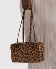 Baggu - Nylon Bowler Bag | Leopard